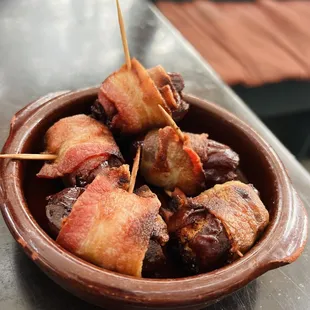 Bacon Wrapped Dates