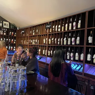 people at the bar