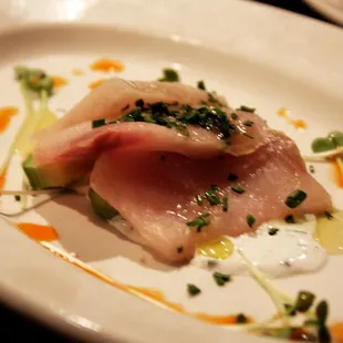 Hamachi Crudo