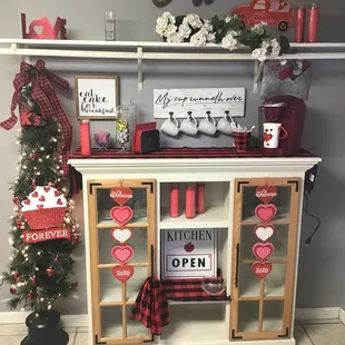 Valentines Coffee Bar.