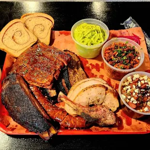 The Full House + beef rib and lamb chop