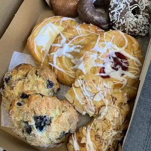 Mixed pastries