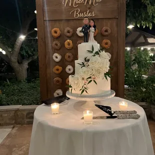 Our wedding cake!