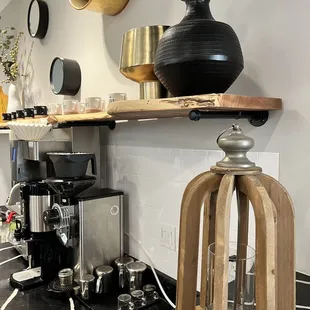 a coffee maker and a coffee maker
