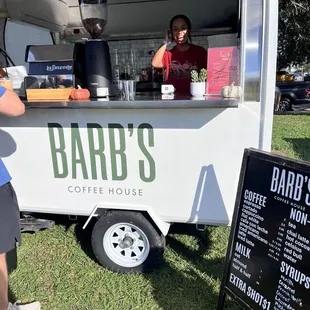 Barb's coffee at the orlando coffee festival