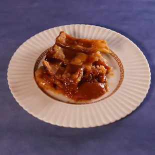 Peach cobbler