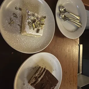 Pistachio and Tiramisu