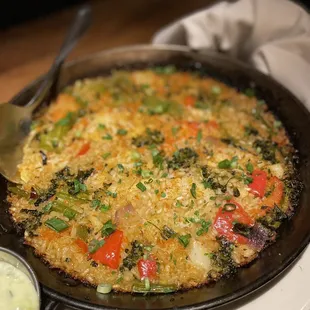 Veggie paella