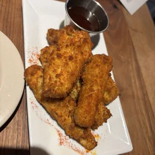 Egg plant with hot honey