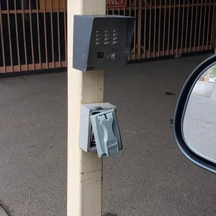 Security gate that's funny multiple cars got broken into in the little time I stayed