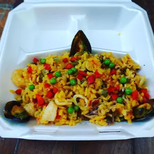 Seafood Paella