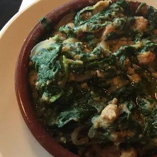 Spinach-Chickpea Cazuela