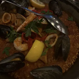 Chorizo Paella Verduras