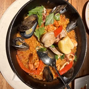 Seafood Paella