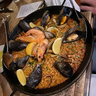 Seafood Paella