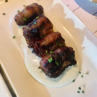 Bacon Wrapped Dates