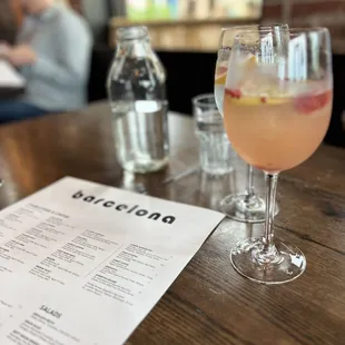Gin cocktail