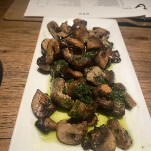 Mushrooms a La Plancha