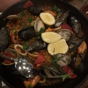 Seafood Paella