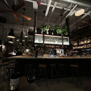 Bar area