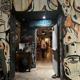 Entrance!! I absolutely LOVE the hidden entrance.