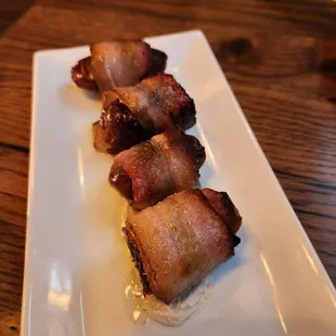 Bacon Wrapped Dates