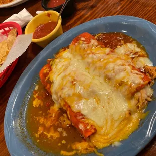 Ranch chicken enchilada