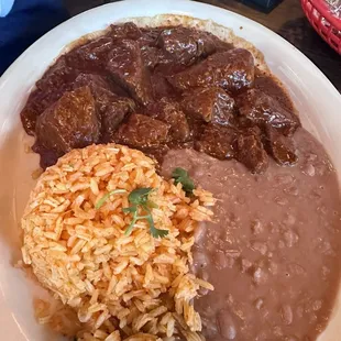 Carne guisada, husband said it was in his top 5 best ever