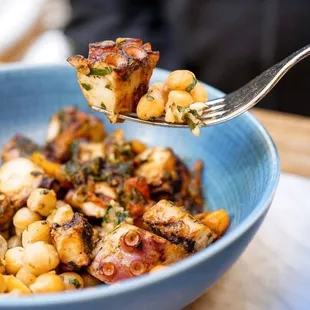 Olive Oil Poached Octopus