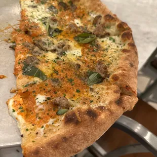 Ruby with sausage and mushrooms!!