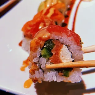 sashimi, sushi, sushi and sashimi, food