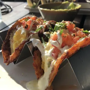 Hash Brown Tacos