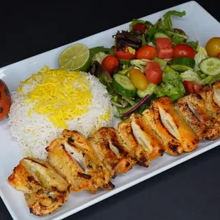 Chicken Kabob Plate