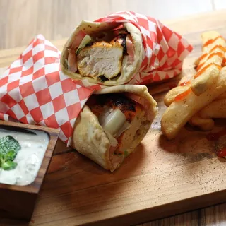 Chicken Kabob Wrap