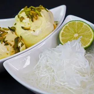 Frozen Noodles & Saffron Ice Cream