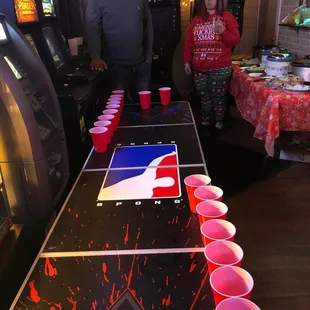 Beer pong