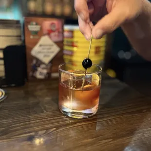 My hubby's old fashion.