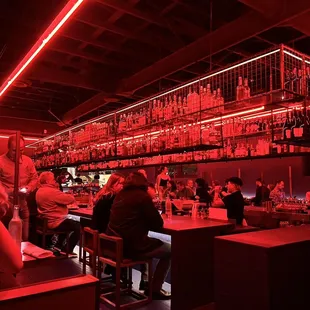 Saturday night dining at Barda Detroit