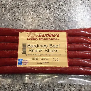 These are the beef sticks.  100,000x better than anything you have ever had.