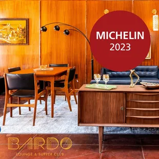 Bardo featured in the MICHELIN Guide for California 2023