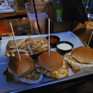 Breakfast sliders