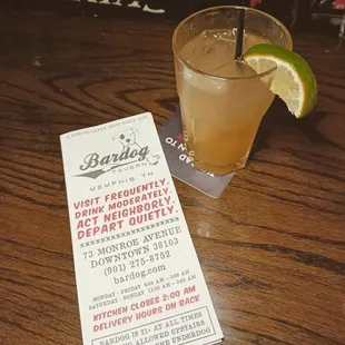 Cheap ass drinks.