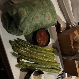 MONSTER Vegetarian Burrito