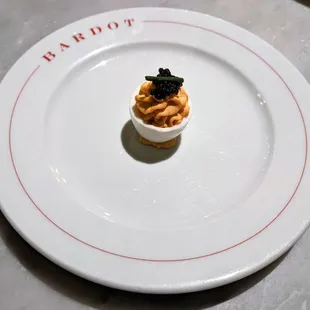 12/14/22 Oeufs Mimosa - Caviar, Chives