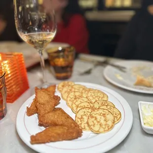 Part of caviar tasting