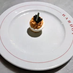 12/14/22 Oeufs Mimosa - Caviar, Chives