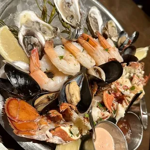 Seafood Tower (3 stars except shrimp was 4)