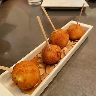 Goat Cheese Lollipops