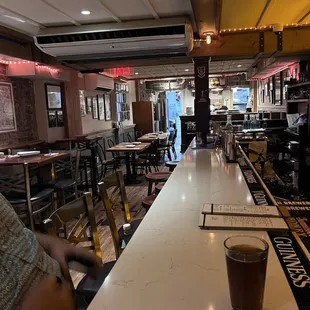 Inside on. Wednesday evening