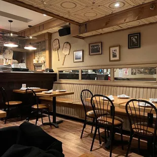 the interior of a restaurant